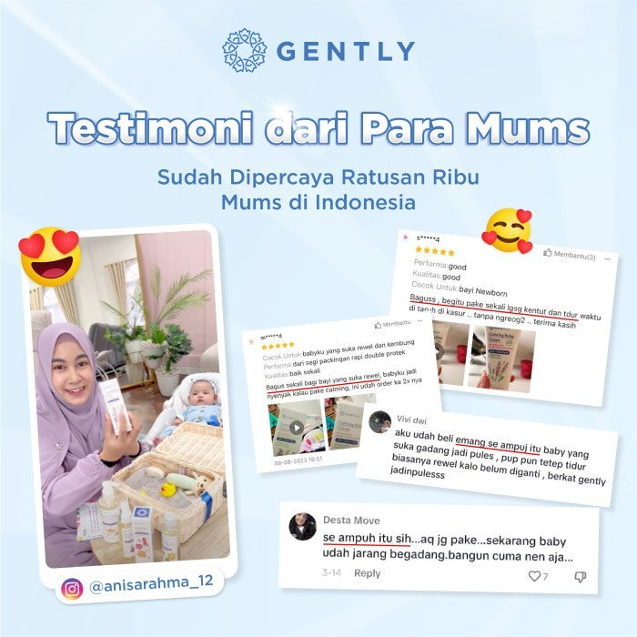 Gently Calming Baby Cream 20 gr (Travel Size)
