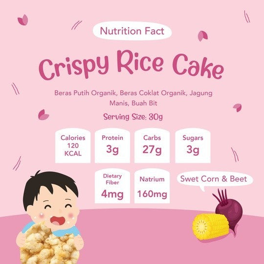 Grouu - Cemilan Anak - Crispy Rice Cake