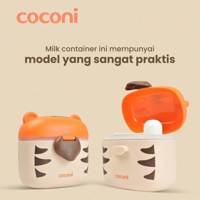 COCONI Milk Powder Container Box | Wadah Tempat Susu Bayi - TIGER