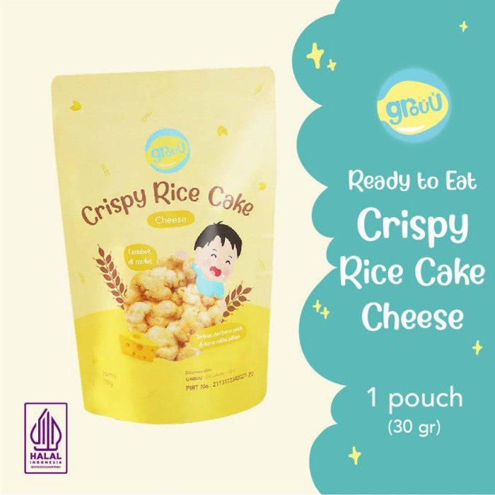 Grouu - Cemilan Anak - Crispy Rice Cake