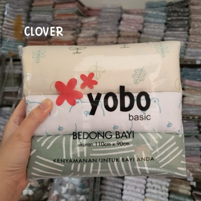 MIXED PACK YOBO Baby Swaddle Wraps Set of 3 | BEDONG BAYI x 3pcs NEW