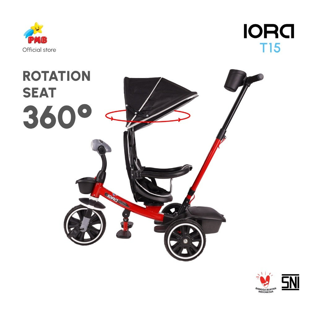 Sepeda Roda Tiga IORA T15 - PMB TOYS