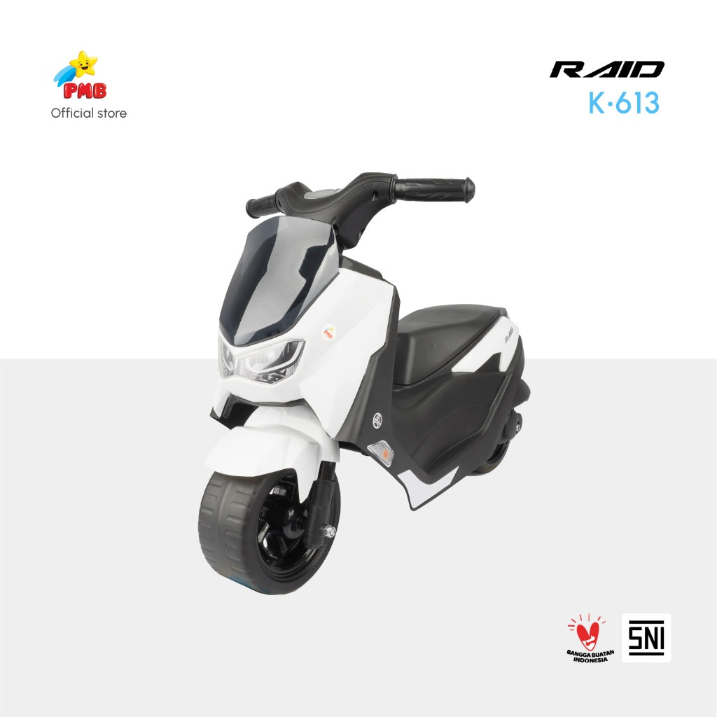 Mainan Anak Motor FOOT TO FLOOR K613 RAID - PMB TOYS