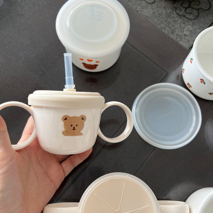 Kuma Baby Learning Drinking Cup Handle Bowl FS001 Bear