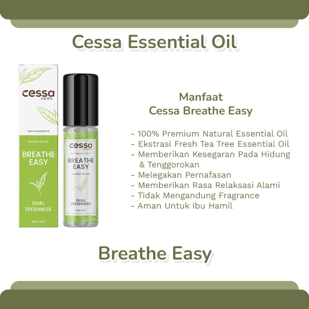 Cessa Moms Breathe Easy - Melegakan Pernapasan