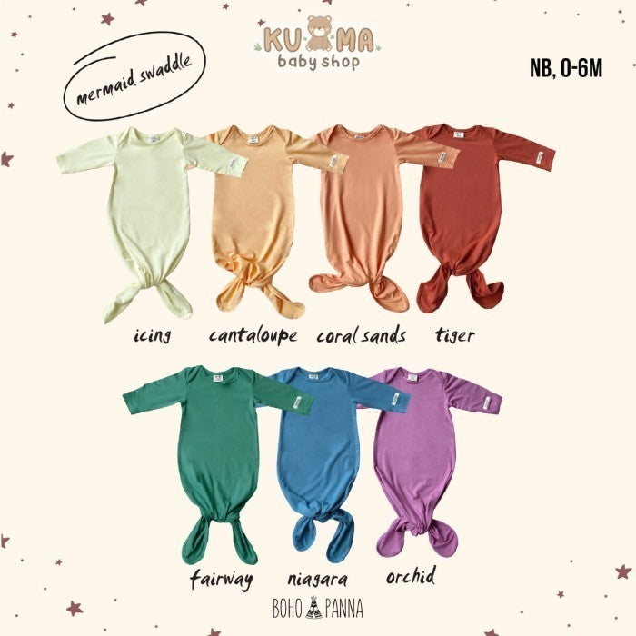 BOHOPANNA - MERMAID SWADDLE - Baju Swaddle Bayi