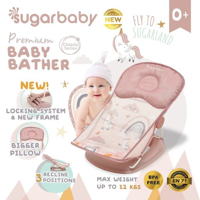 Sugarbaby Premium Baby Bather (Classic & Fun Series)