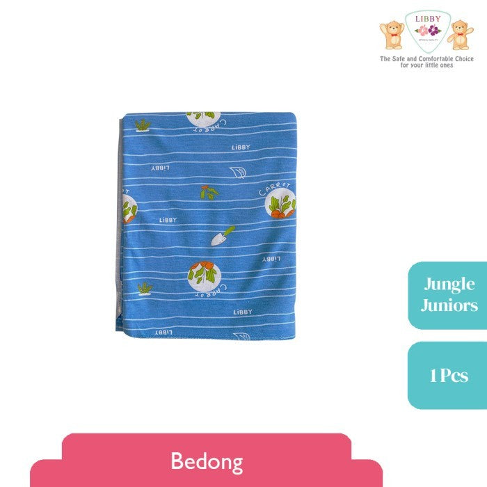 LIBBY 1 pcs Jungle Juniors Swaddle Bedong Motif( 1 pcs )