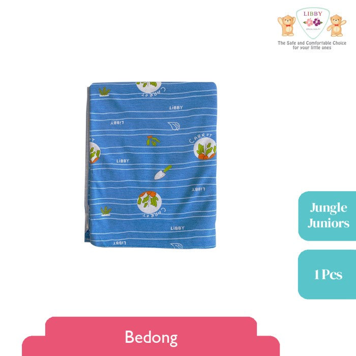 LIBBY 1 pcs Jungle Juniors Swaddle Bedong Motif( 1 pcs )