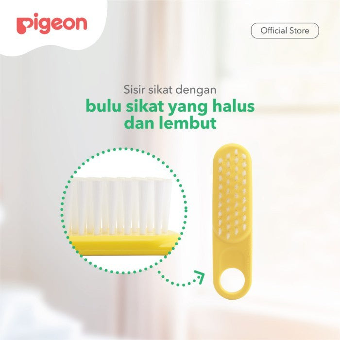 PIGEON Comb and Hair Brush Set - Import | Sisir Bayi