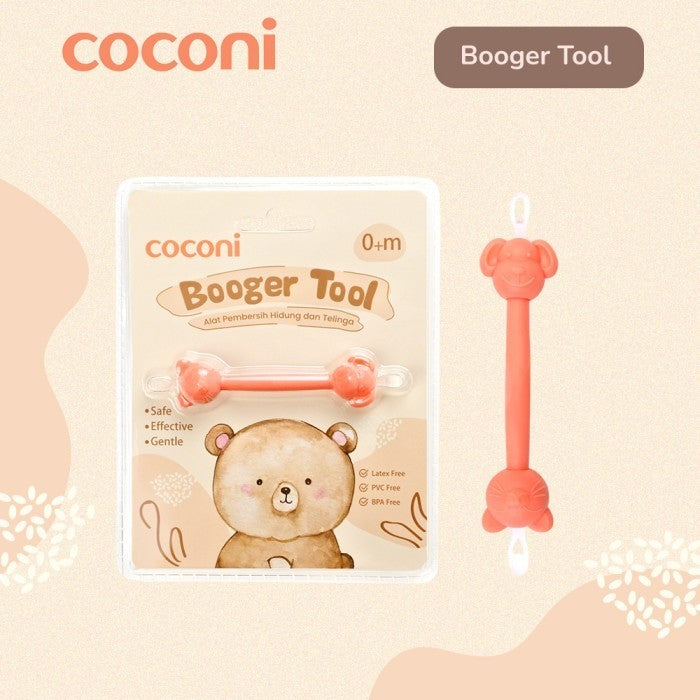 COCONI Ear & Nose Booger Tool | Pembersih Hidung & Telinga Bayi Anak