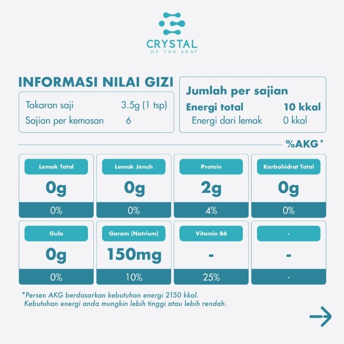Crystal of the Sea Shrimp Food Powder Kaldu Udang
