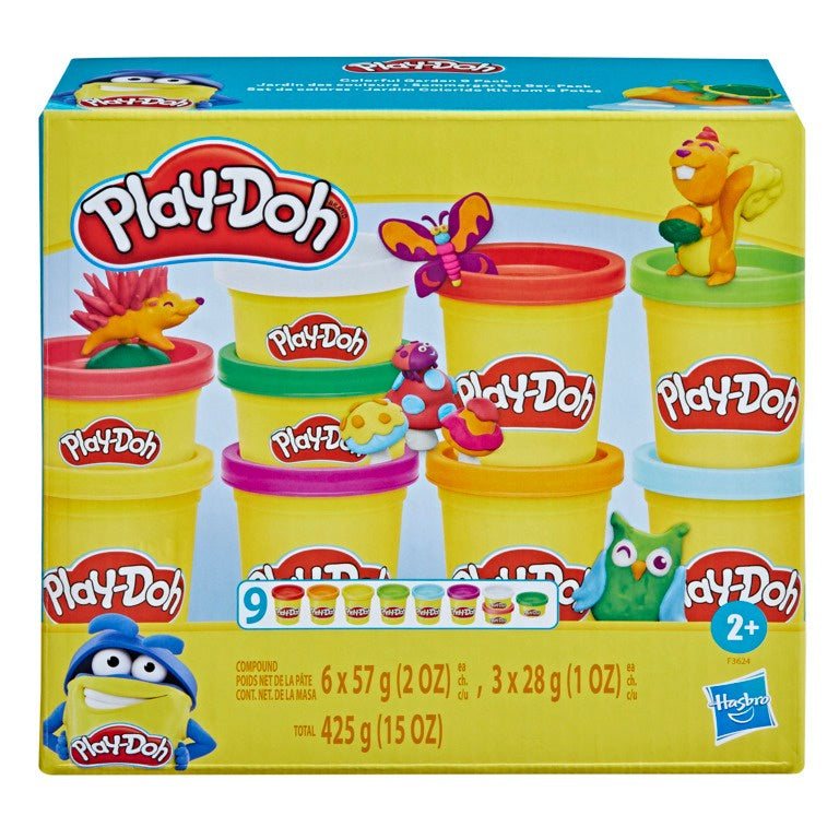 Play-Doh Colorful Garden Pack Sapphire Classic Bright Wild Set isi 9 Warna