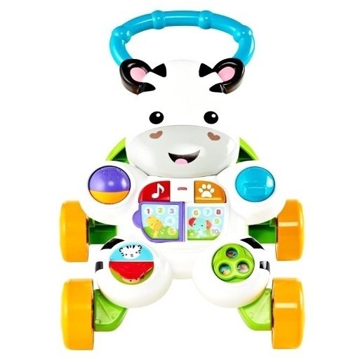 FISHER PRICE DKH80 Learn with Me Zebra Walker Mainan Belajar Bantu Jalan Bayi