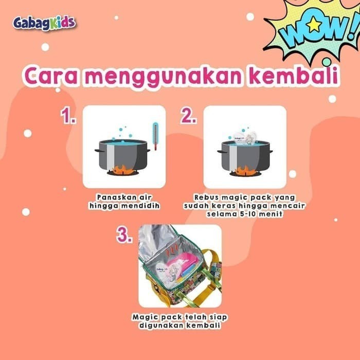 Gabag Magic Pack ice gel Hot and Cold Pack