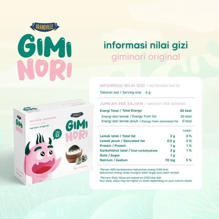 Grandville GimiNori Rumput Laut Nori Floss
