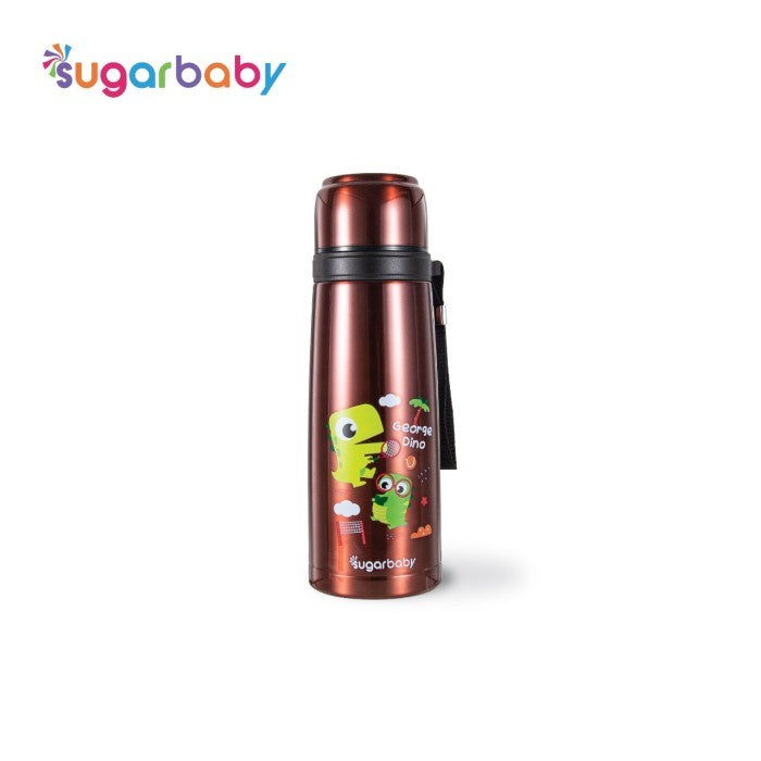 Sugar Baby STRONG Vacuum Stainless Steel Bottle (600 ml) - Dino