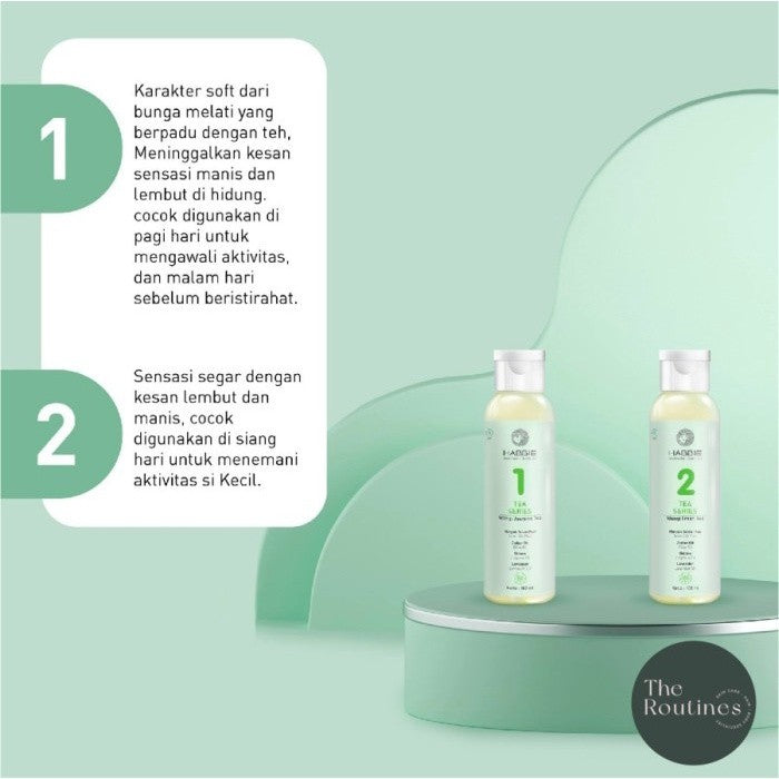 Minyak Habbie Minyak Telon Aromatic Telon Oil Tea Series 100ml