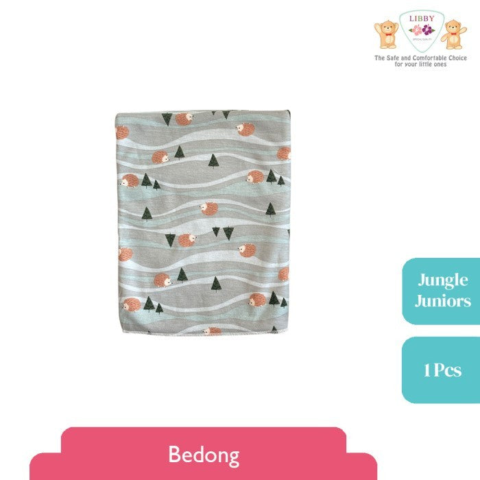 LIBBY 1 pcs Jungle Juniors Swaddle Bedong Motif( 1 pcs )