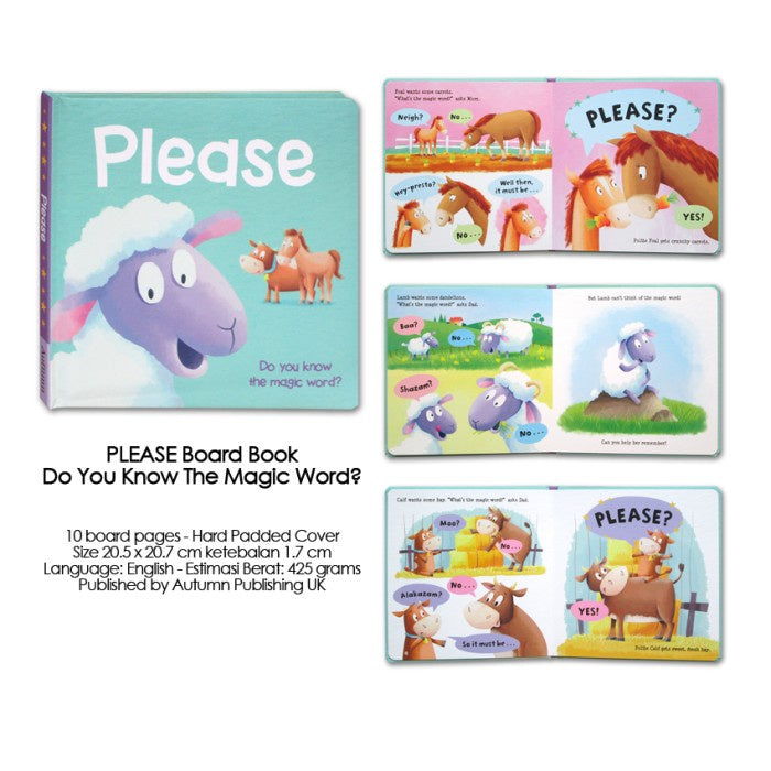 PLEASE Board Book - Do You Know The Magic Word?