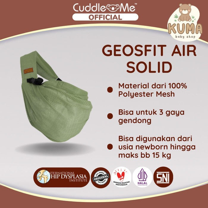 GENDONGAN BAYI - GENDONGAN GEOS - CUDDLEME GEOS FIT AIR M Shape