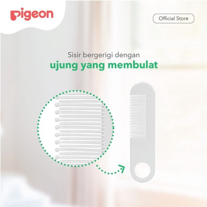 PIGEON Comb and Hair Brush Set - Import | Sisir Bayi