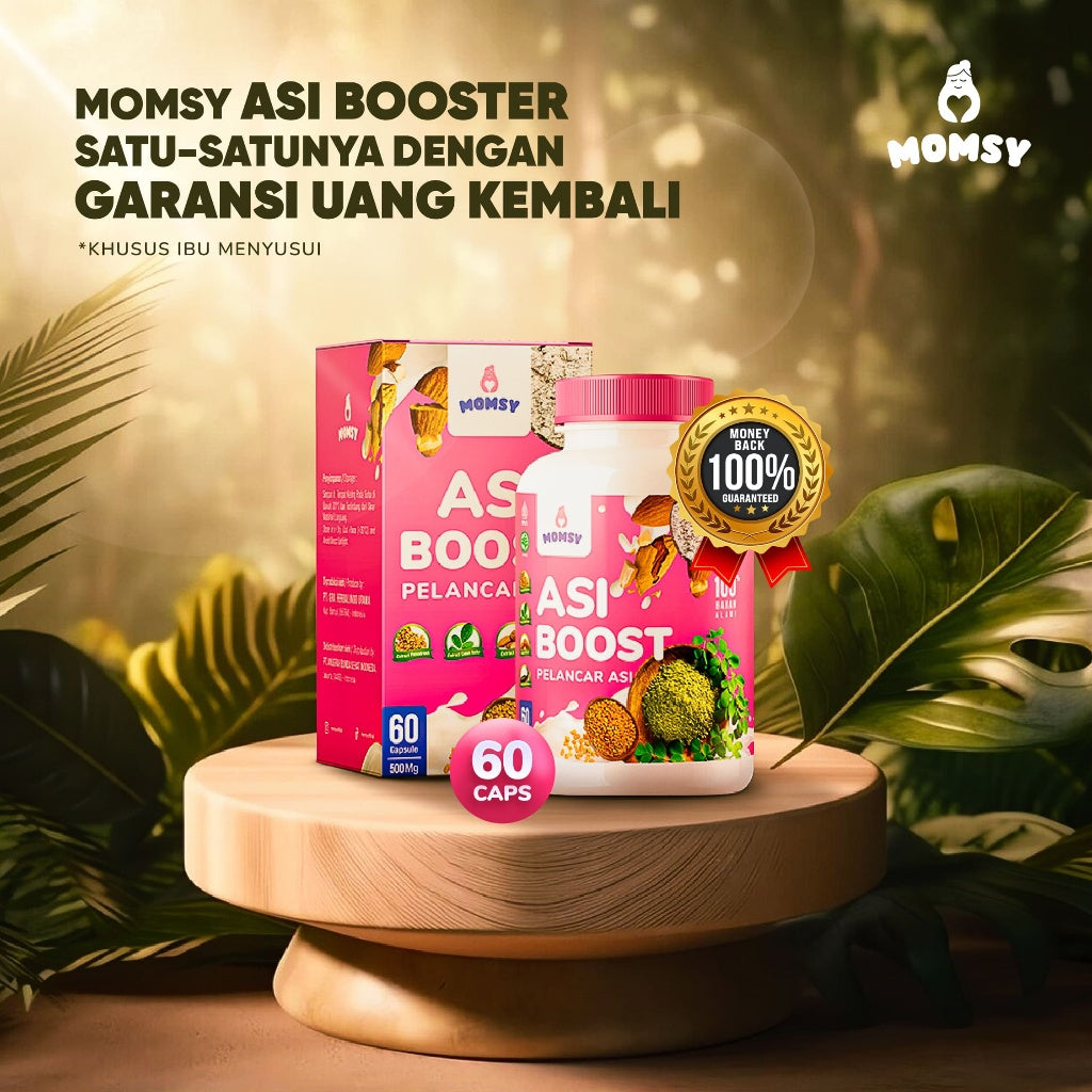 MOMSY ASI Booster 30 Kapsul / 60 Kapsul Pelancar Asi