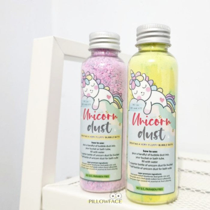 Unicorn Dust - Super Fluffy Bubble Bath Powder (Sabun Mandi Busa)
