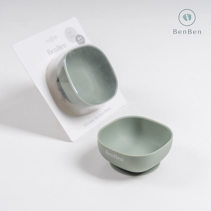 BenBen Minimalist Silicone Suction Bowl Mangkok Mpasi Anak