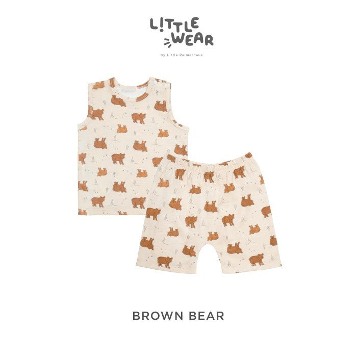 Baju Bayi - Little Palmerhaus Little Wear Baby Sleeveless Set 17.0