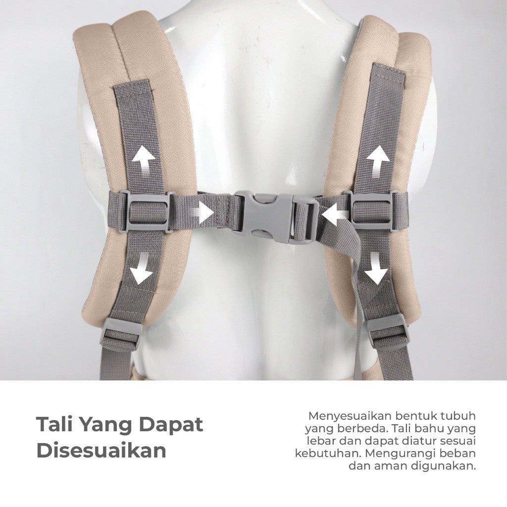 Gendongan Bayi Hipseat Nyaman - Casual Hipseat Carrier MOOIMOM New