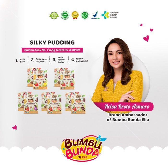 Bumbu Bunda Elia Silky Pudding Anak / Snack MPASI / Silky Puding