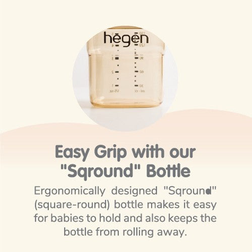 Hegen PCTO 60ml/2oz Feeding Bottle PPSU Botol Extra Slow Flow Newborn