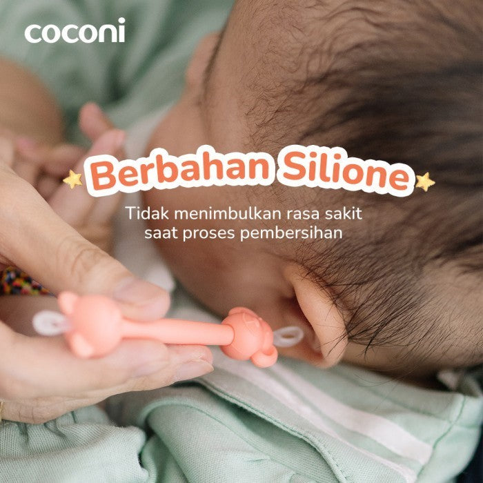COCONI Ear & Nose Booger Tool | Pembersih Hidung & Telinga Bayi Anak