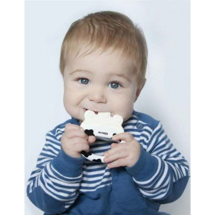 Kidsme moo moo icy teether gigitan bayi soothing relief baby ice maker