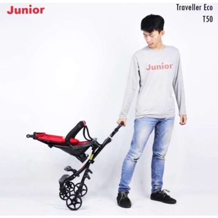Stroller Junior Traveller Eco T50 Dorongan Bayi