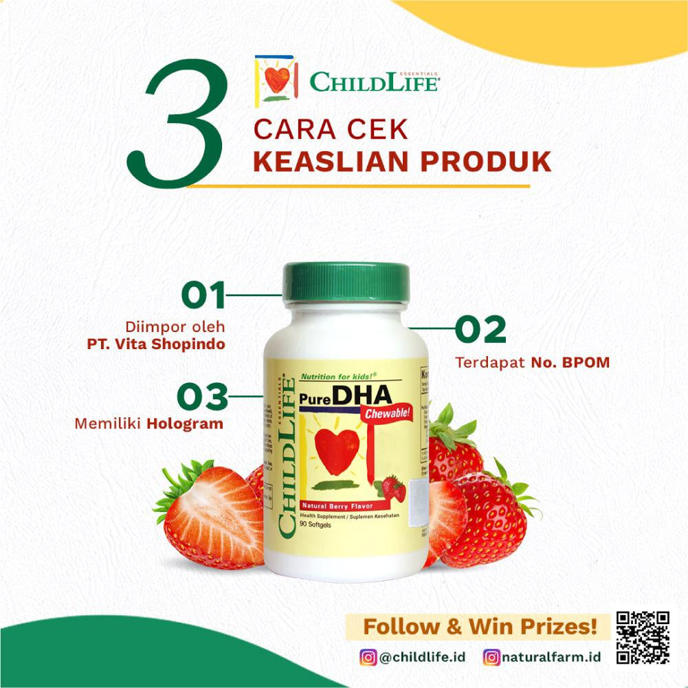 ChildLife Essentials DHA 90 Soft Gel