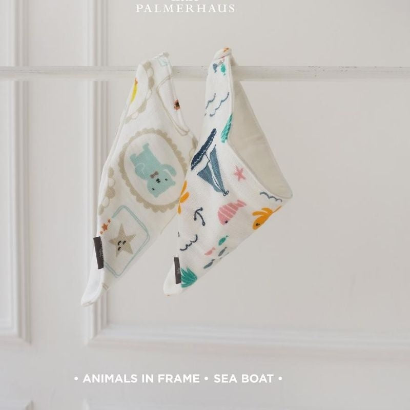 Little Palmerhaus Bandana bib / Celemek Bayi 16.0 Slaber