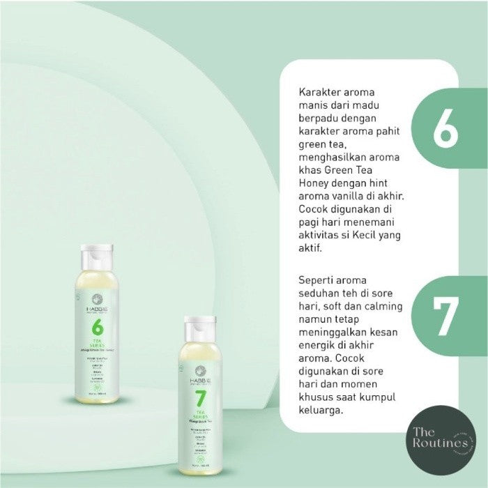 Minyak Habbie Minyak Telon Aromatic Telon Oil Tea Series 100ml