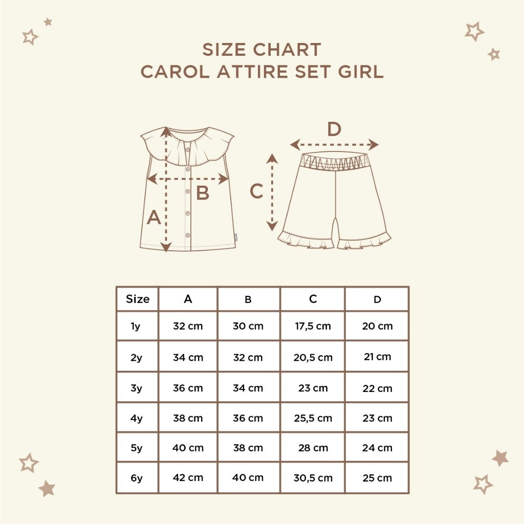 Little Palmerhaus - Carol Attire Set Girl (Setelan Anak Perempuan)