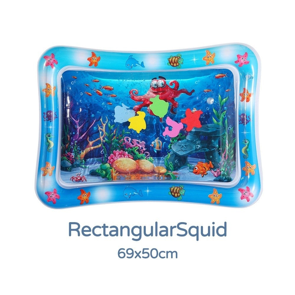 Water Playmat Baby Kids Matras Air Bayi Mainan Edukasi Tummy Time Mainan Sensorik Kids Land
