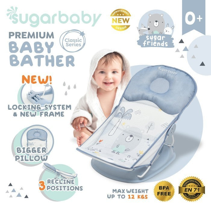 Sugarbaby Premium Baby Bather (Classic & Fun Series)