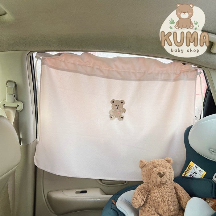 Kuma Tirai Mobil Anak Bear Anti Panas 50 x 70 QC005