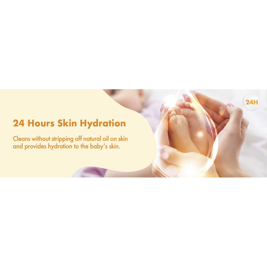 BerryC Gentle Head to Toe Wash Baby Care Natural Sabun & Shampo 3in1 Perawatan Kulit Sensitif Bayi