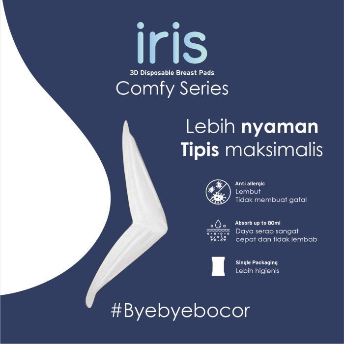 Disposable Breast Pads Comfy (Iris) 60pcs