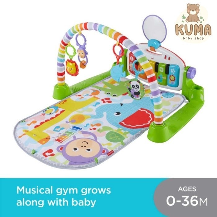 Fisher Price Deluxe Kick & Play Piano Gym FGG45 Mainan Edukasi Bayi