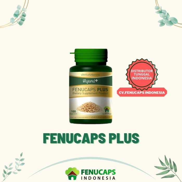 Fenucaps Plus 100 Breastfeeding Fenugreek Pelancar Asi