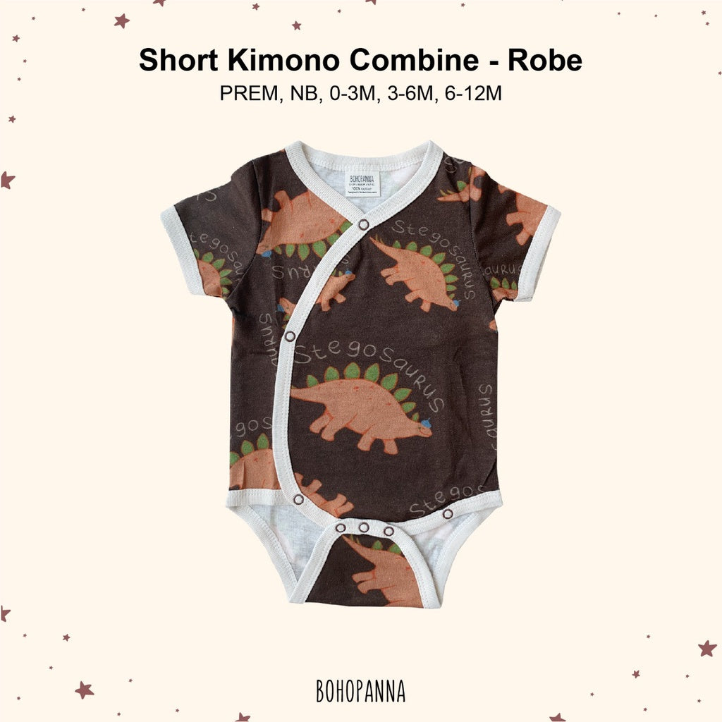 BOHOPANNA - SHORT KIMONO COMBINE DINO - Jumper Bayi