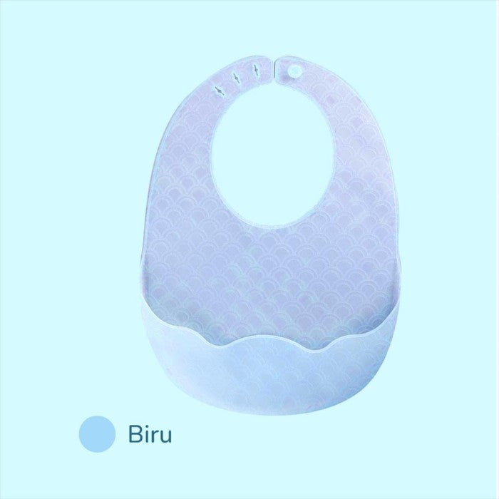 COCONI Ultra-Thin Silicone Bib | Celemek Silikon Bayi Super Ringan