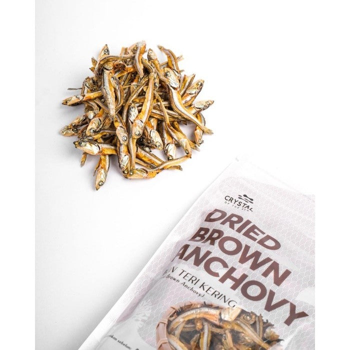 Crystal of the Sea Dried Brown Anchovy / Teri Jengki Bilis Kering